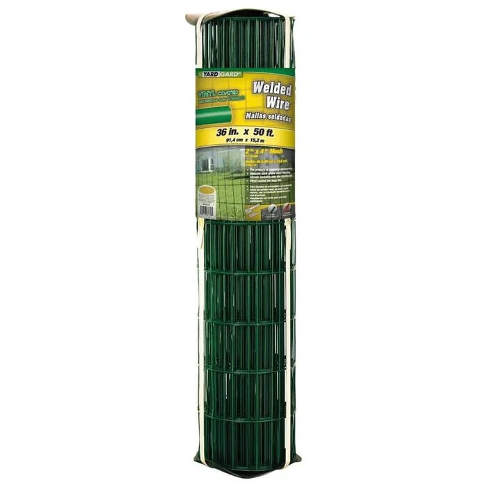 YARDGARD 3 ft. x 50 ft. 16-Gauge PVC-Coated Steel Welded Wire
