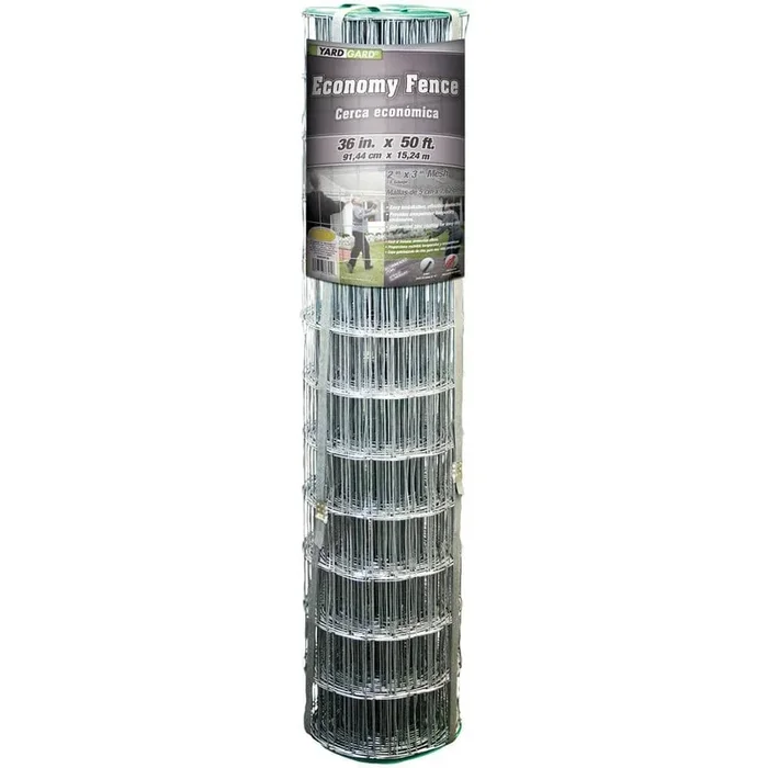 YARDGARD 3 ft. x 50 ft. Economy 16-Gauge Welded Wire Fence