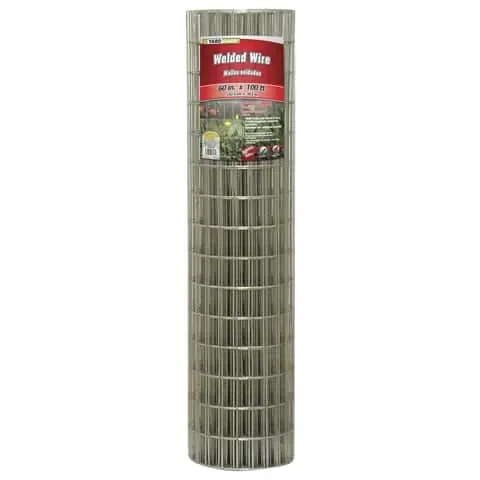 YardGard 60 in. H X 100 ft. L Galvanized Steel Multi-Purpose Wire Silver