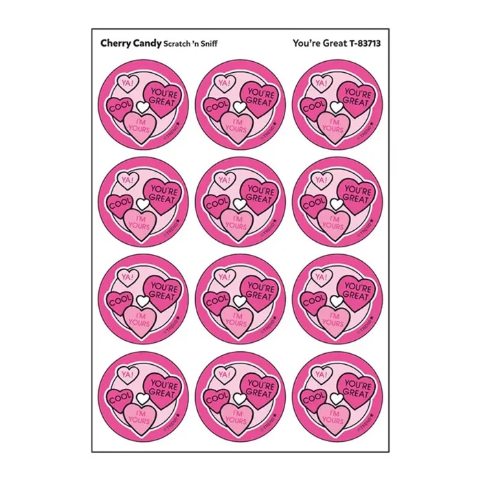 Youre Great/Cherry Candy Stickers