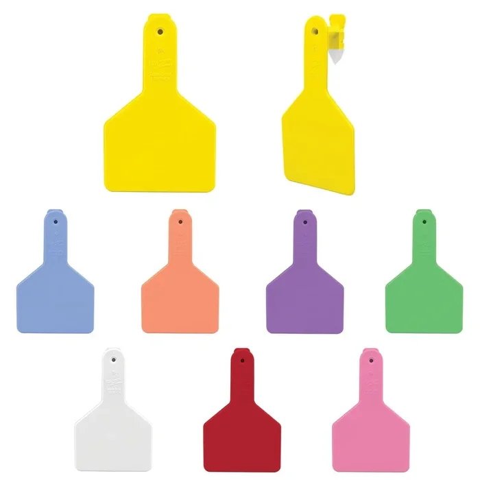 Z Tag Long Neck Calf Ear Tags – Blank 25 Count