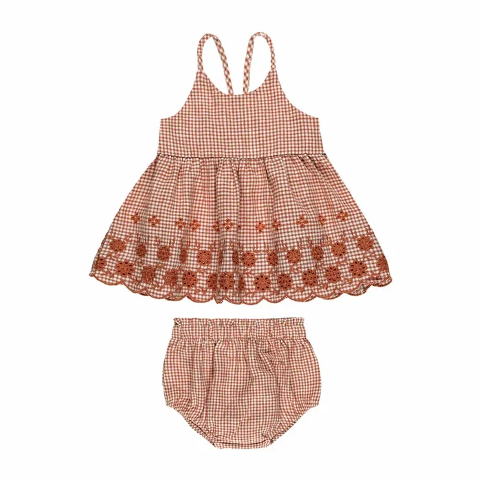 Zenni Set Poppy Gingham