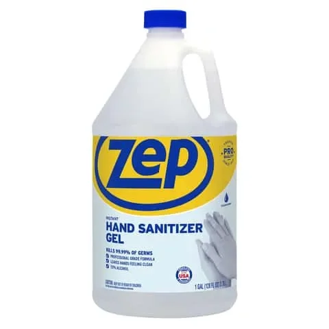 Zep Unscented Scent Gel Hand Sanitizer 1 gal