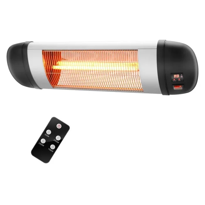 Zimtown 1500W Wall Mounted Electric Patio Heater with Remote Control