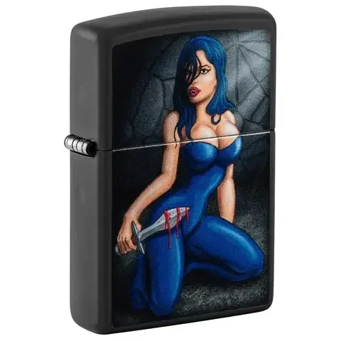 Zippo Black Counter Culture Lighter 2 oz 1 pk