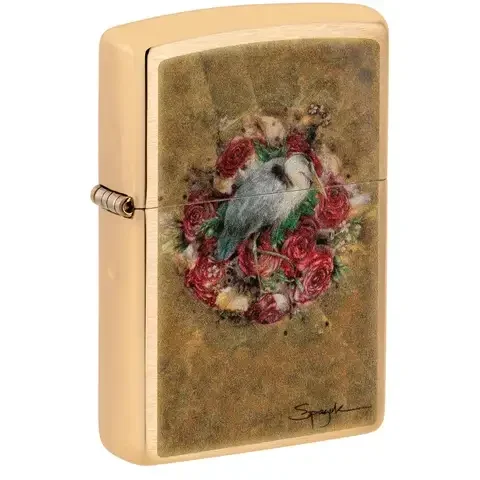 Zippo Gold Spazuk Lighter 2 oz 1 pk