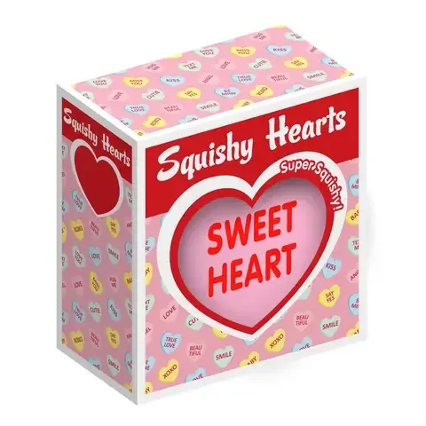 Zorbitz Squishy Hearts Toy Assorted