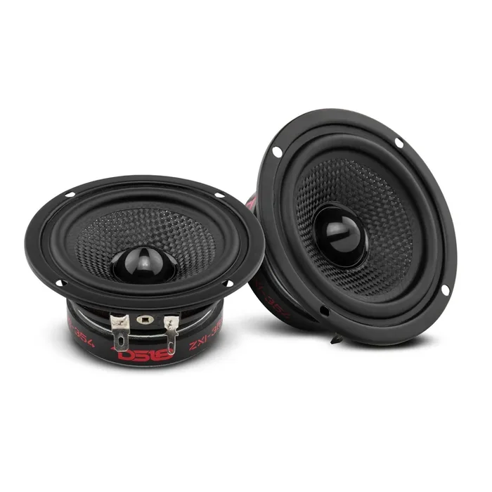 ZXI 3.5″ Full-Range Speakers with Kevlar Cone 40 Watts Rms 4-Ohm
